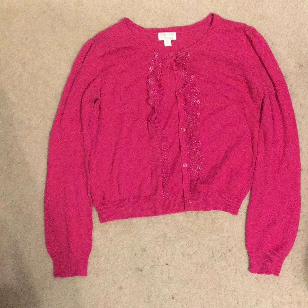 Girls button up sweater cardigan